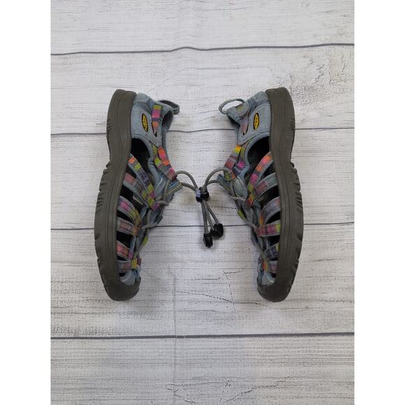 2 Keen Rainbow Stripe Whisper Sandals - Picture 3 of 8